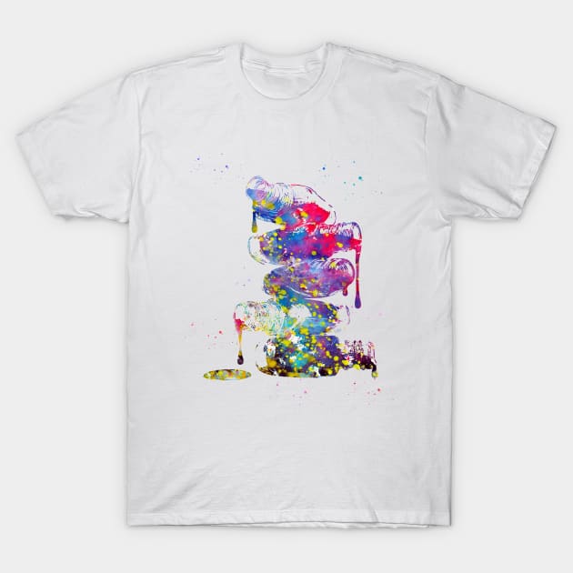 Nail Salon Art T-Shirt by erzebeth